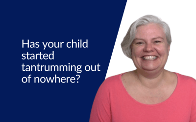 Has your child started tantrumming out of nowhere?