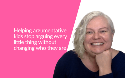 Helping argumentative kids stop arguing every little thing without changing who they are