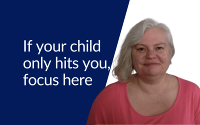 If your child only hits you, focus here